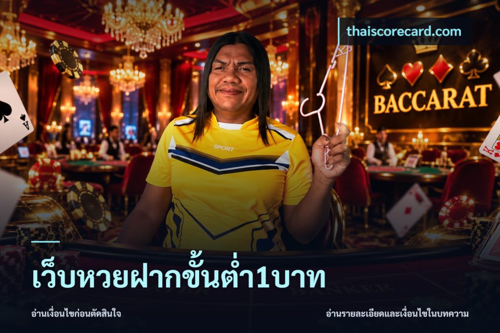 เว็บหวยฝากขั้นต่ำ1บาท