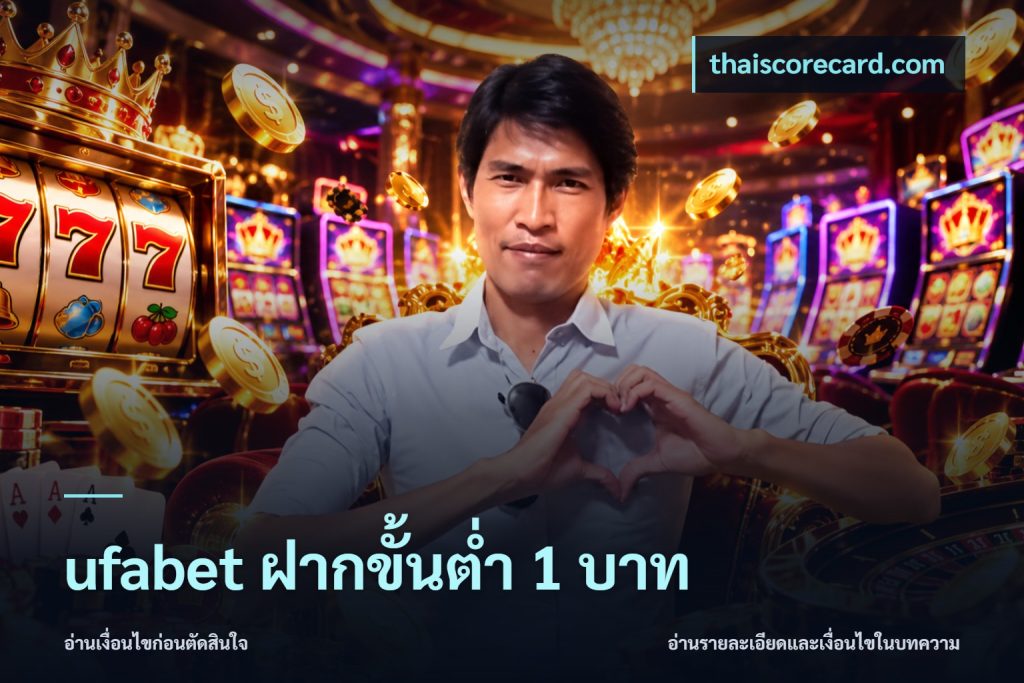ufabet ฝากขั้นต่ำ 1 บาท