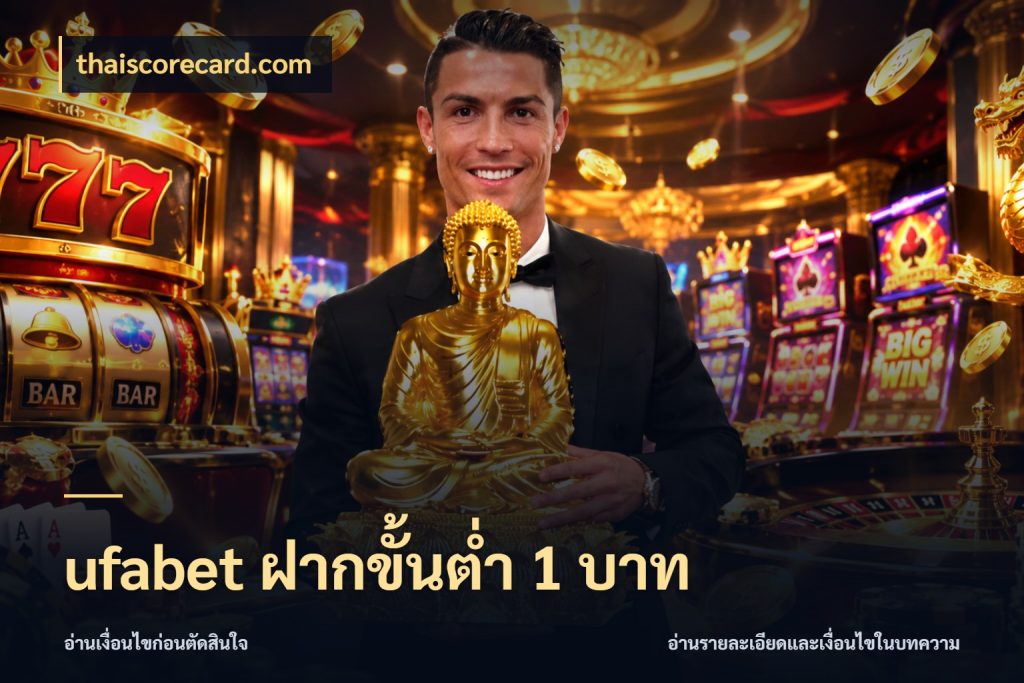 ufabet ฝากขั้นต่ำ 1 บาท จำนวนเริ่มต้นกับรายละเอียดที่สายเกมสนใจ สไตล์ thaiscorecard.com