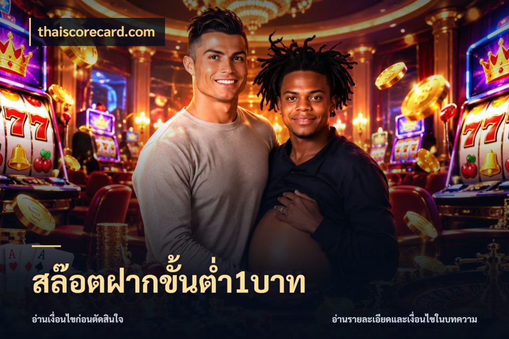 สล๊อตฝากขั้นต่ำ1บาท รู้จักจำนวนแต่ละแบบก่อนเลือกเกม ในมุม thaiscorecard.com