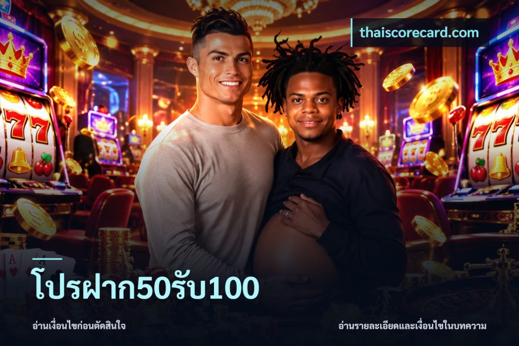 โปรฝาก50รับ100