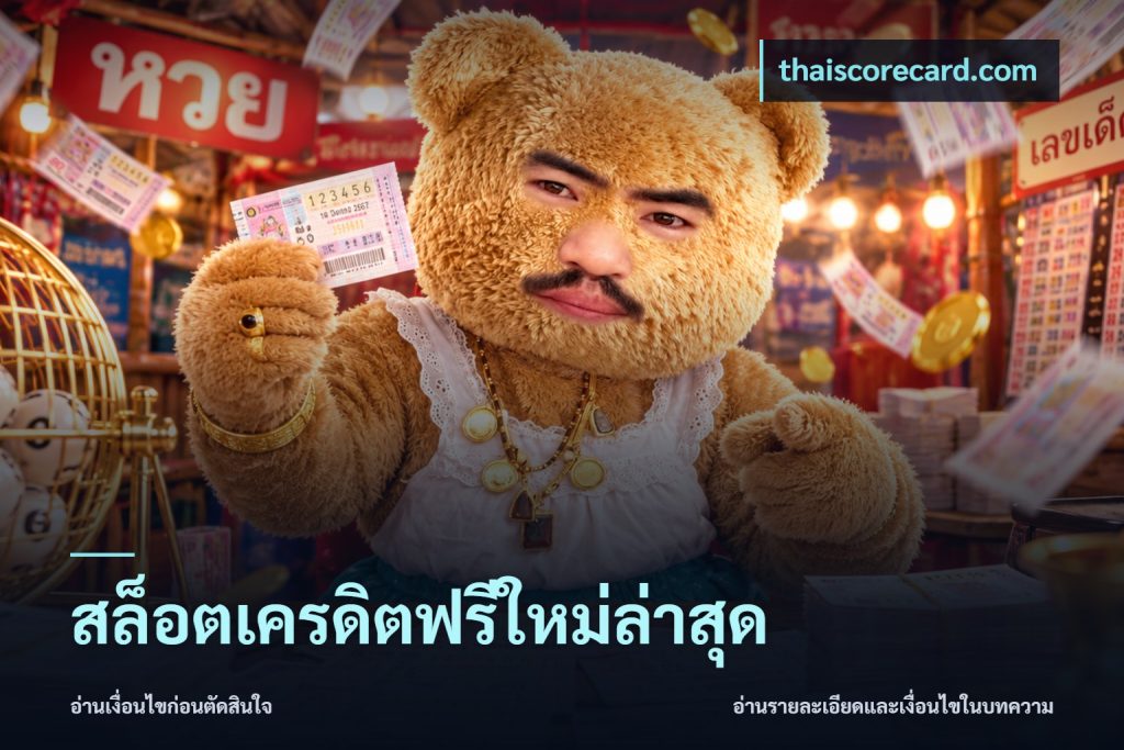 สล็อตเครดิตฟรีใหม่ล่าสุด