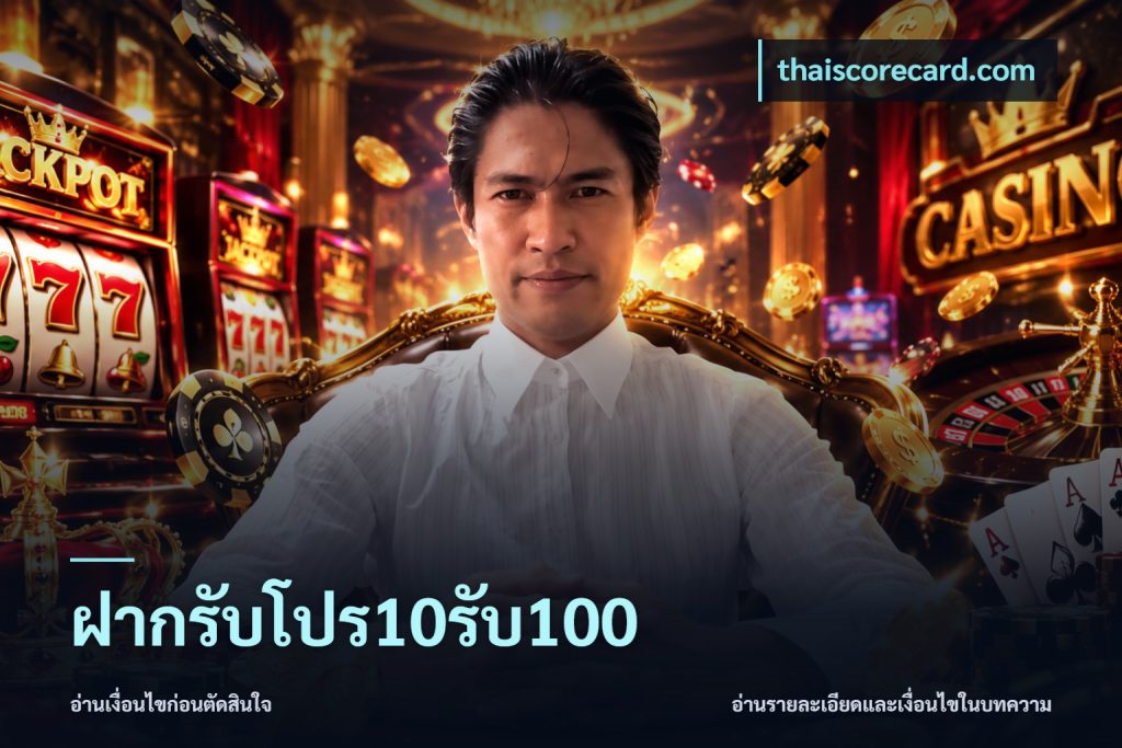 ฝากรับโปร10รับ100