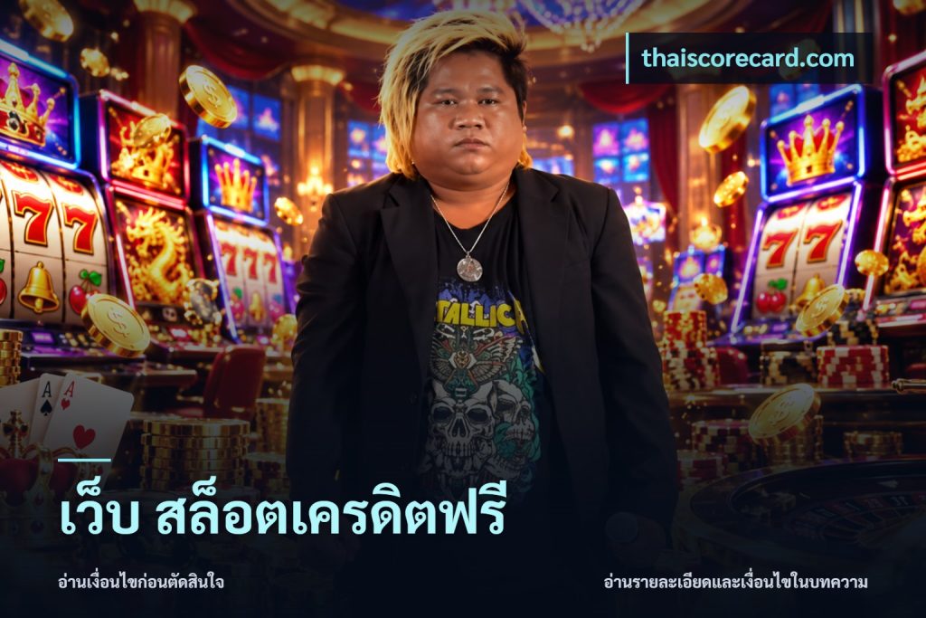 เว็บ สล็อตเครดิตฟรี