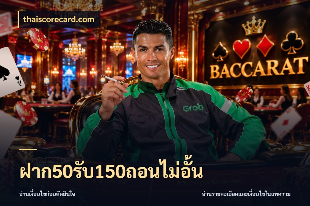 ฝาก50รับ150ถอนไม่อั้น thaiscorecard.com สนุกกับตัวเลือกโปรในสไตล์ของคุณ