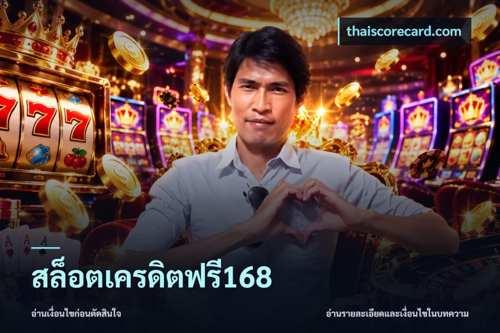 สล็อตเครดิตฟรี168