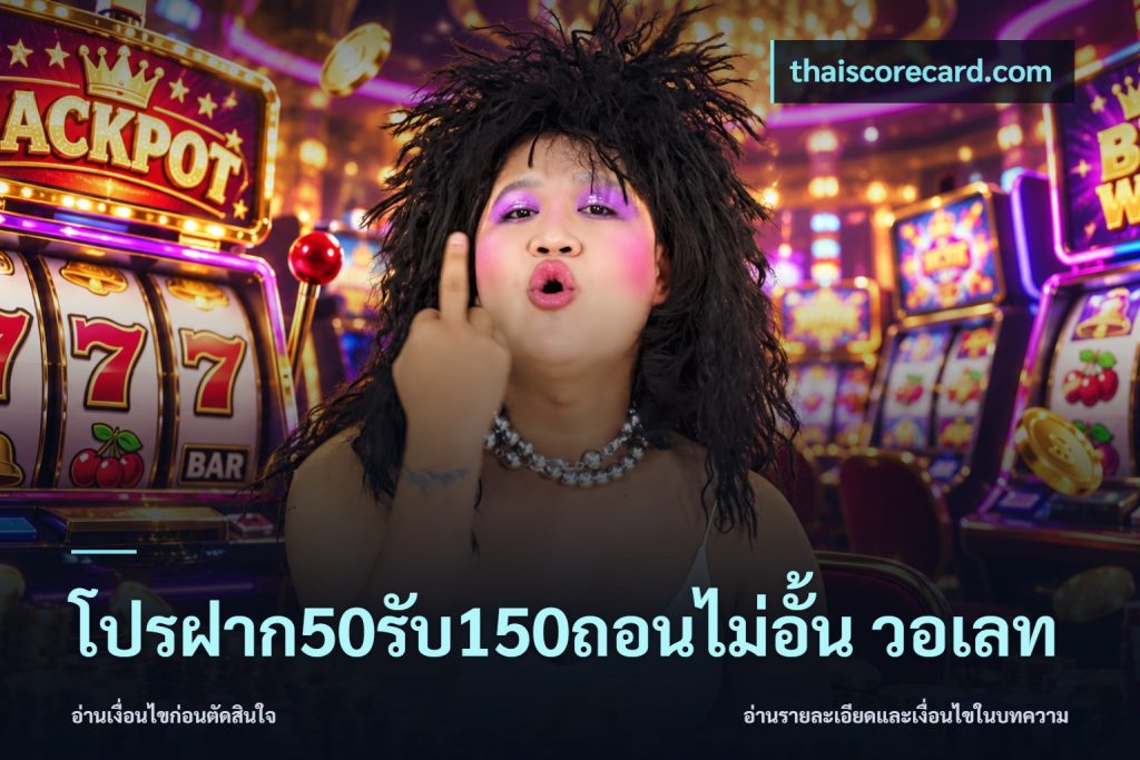 โปรฝาก50รับ150ถอนไม่อั้น วอเลท