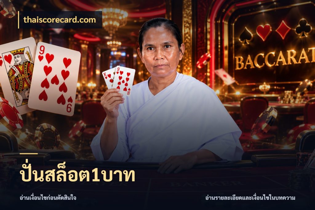ปั่นสล็อต1บาท thaiscorecard.com เงินตั้งต้นกับความสนุกที่คุณกำหนด