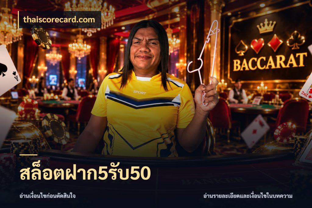 สล็อตฝาก5รับ50 thaiscorecard.com รูปแบบโบนัสกับสิทธิ์ของสายเกม