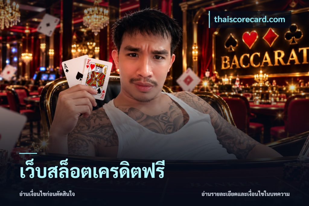 เว็บสล็อตเครดิตฟรี