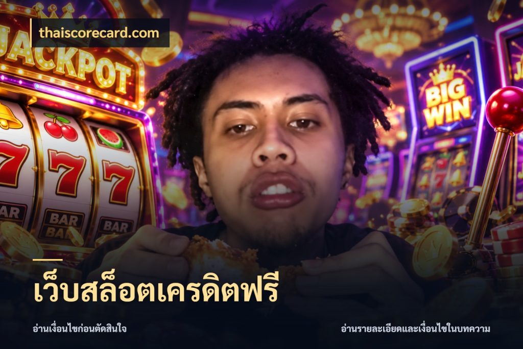 เว็บสล็อตเครดิตฟรี สีสันของเครดิตฟรีและเกมแนวที่ชอบ ในมุม thaiscorecard.com