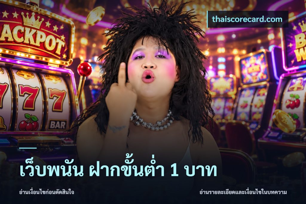 เว็บพนัน ฝากขั้นต่ำ 1 บาท