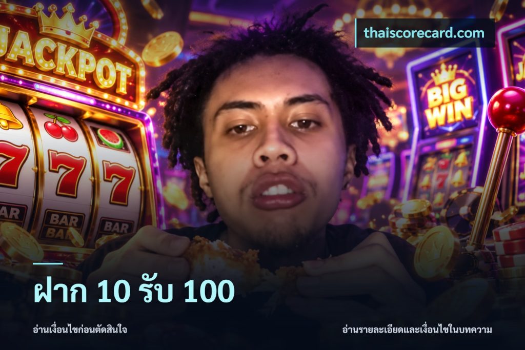 ฝาก 10 รับ 100