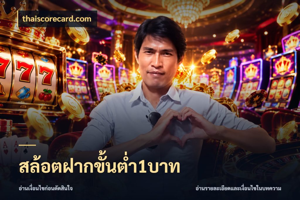 สล้อตฝากขั้นต่ำ1บาท เกมที่ชอบในขอบเขตเงินของตัวเอง สไตล์ thaiscorecard.com