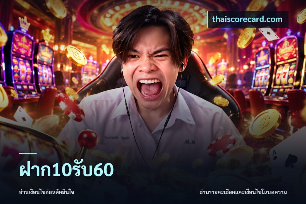 ฝาก10รับ60