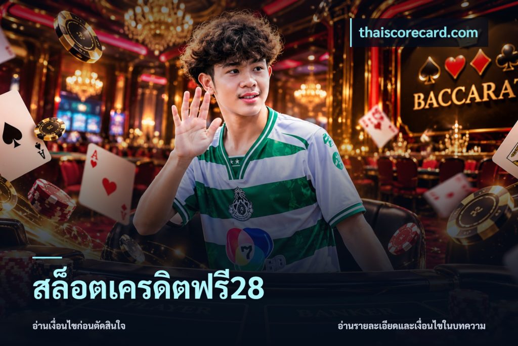 สล็อตเครดิตฟรี28