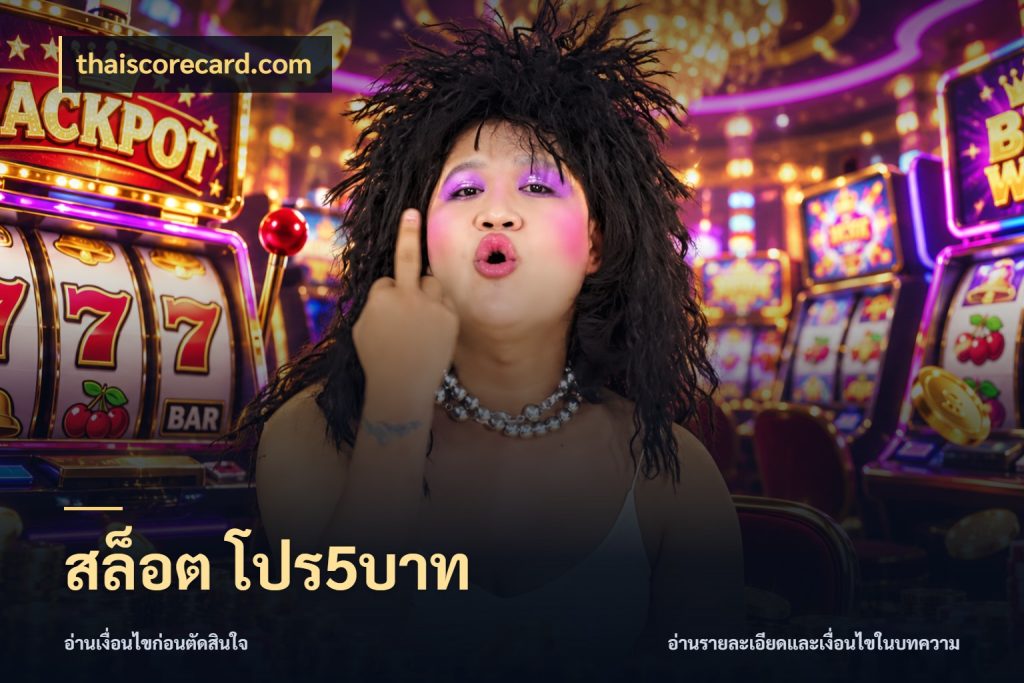 สล็อต โปร5บาท ยอดเริ่มต้นน่าจับตากับสิทธิ์ที่เกี่ยวข้อง กับ thaiscorecard.com